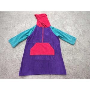 Garnet Hill Hoodie Womens 14 Terry Cloth Pullover Made USA